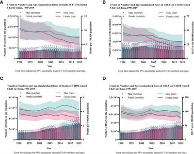 The Burden of Diabetes-Related Chronic Kidney Disease in China From 1990 to 2019